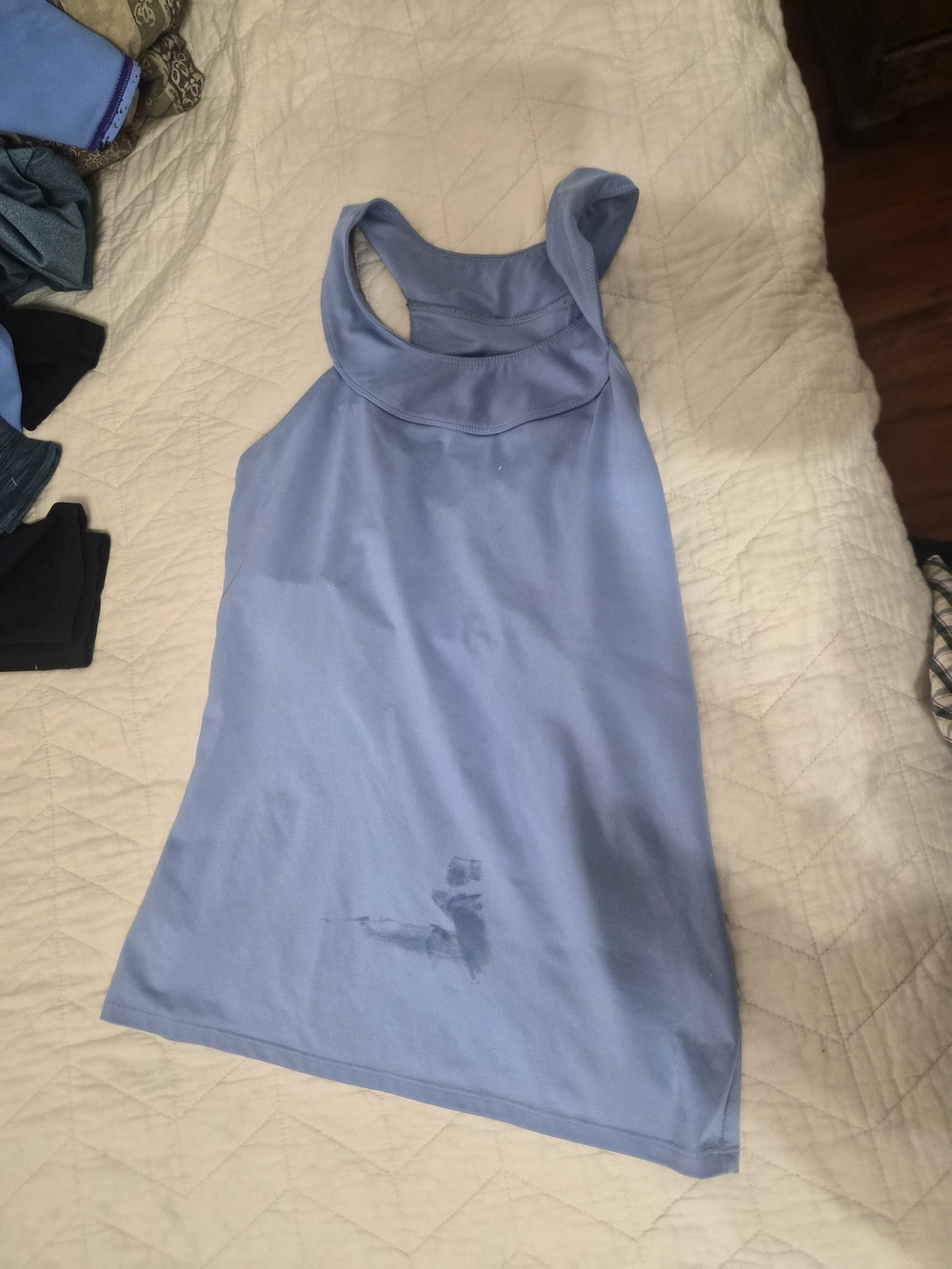 Soybu Periwinkle Racerback Tank Top